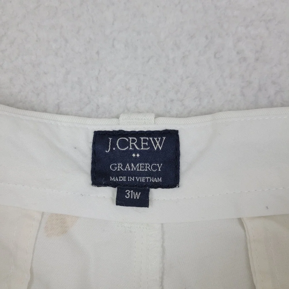 J.Crew‎ Gramercy White Pineapple Chino Shorts Mens 31W 9